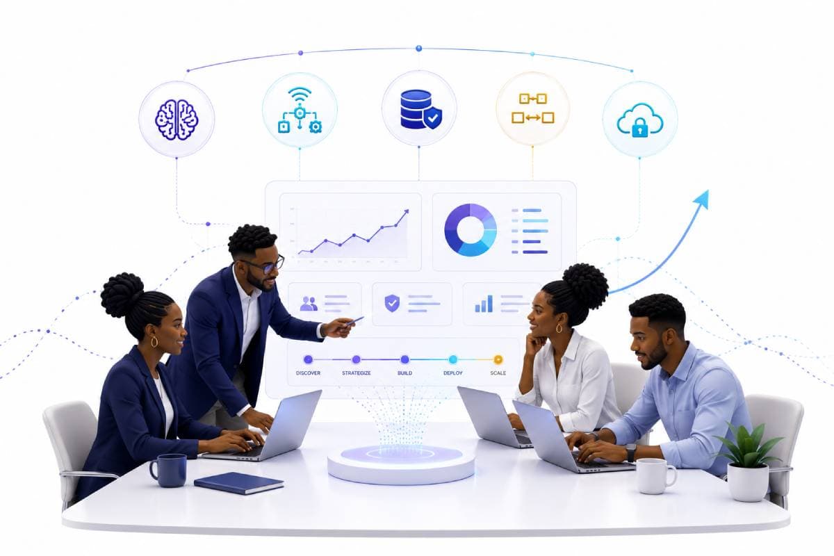 Enterprise technology strategy that is practical, measurable, and built to scale